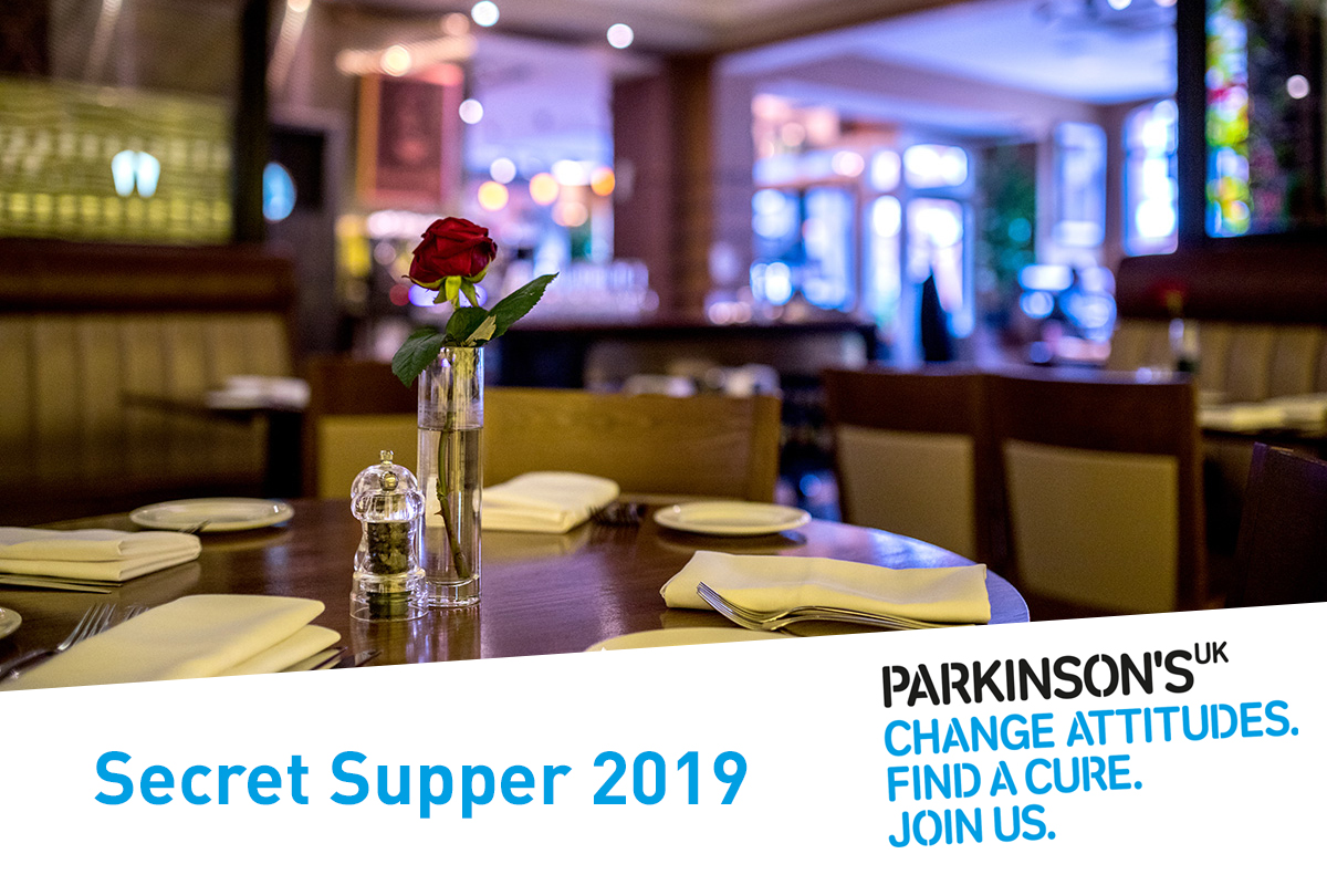 Jones Davey supporting Parkinson’s UK’s ‘Secret Supper’